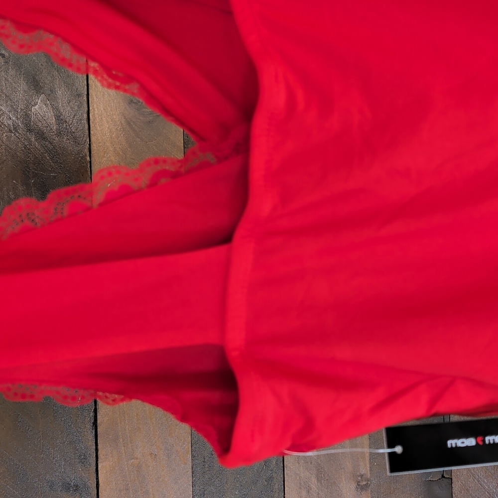 Moa Moa Vibrant Red Top - Picture 6 of 8